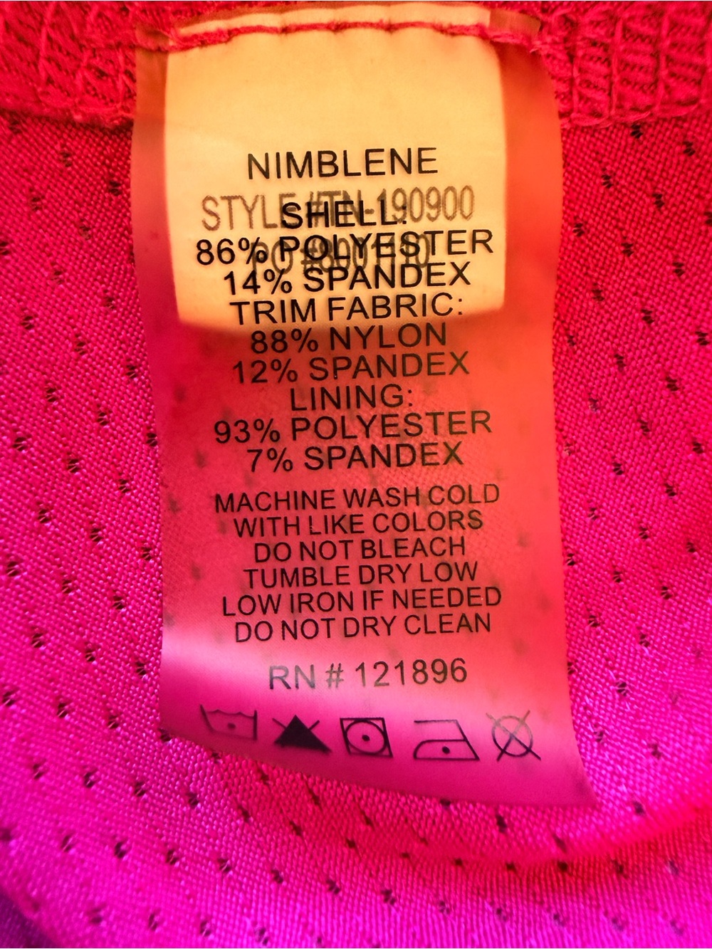 Women’s Title Nine Nimblene Geometric Athletic Tennis Running Skort Small - Picture 9 of 10
